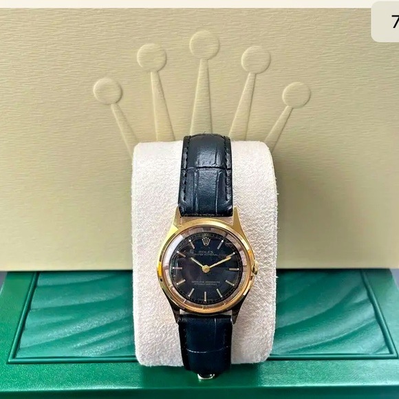 AUTHENTIC ROLEX DIAL AND MOVEMENT CAL 1401, RE-CASED INTO A GENTS WRIST WATCH - Picture 8 of 11